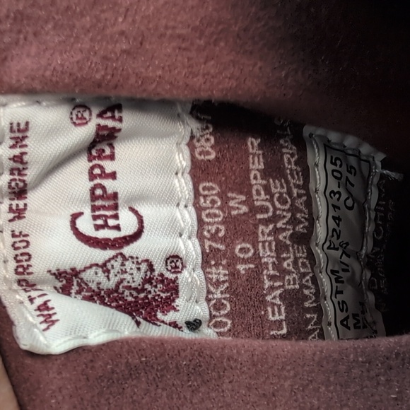 Chippewa Paladin 8" waterproof steel toe loggers boots men's size 10W - Picture 15 of 16